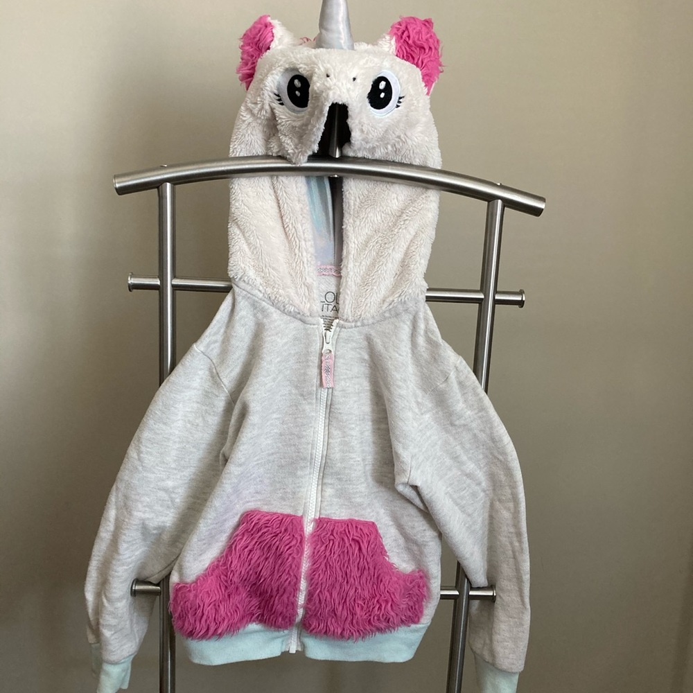 Girl unicorn hoody